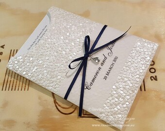affordable modern wedding invitation peach invitation card etsy