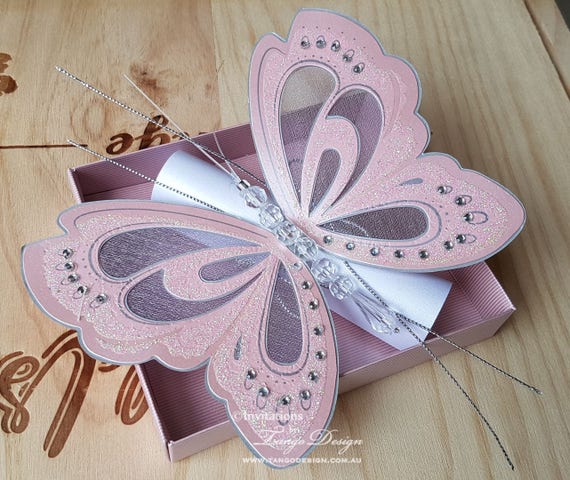 butterfly invitations