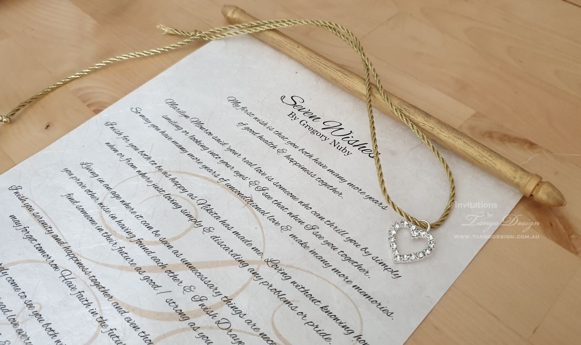 Wedding vows print scroll gift. Vintage proposal vow scrolls Etsy