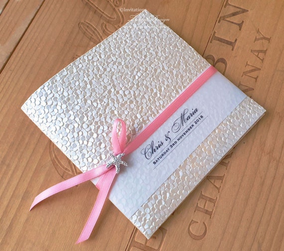 Destination Wedding Invitation Set Tropical Beach Invites Etsy
