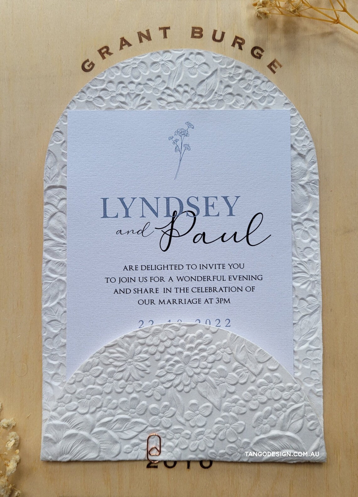 Minimalist Arch Wedding Invitation Shaped Wedding Invitation Etsy