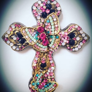 Butterfly Kisses Wall Cross