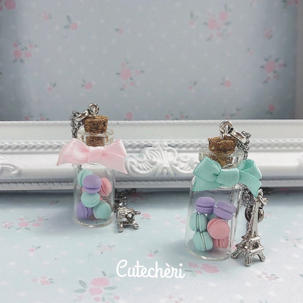 Collier macaron jar - Macaron Collana