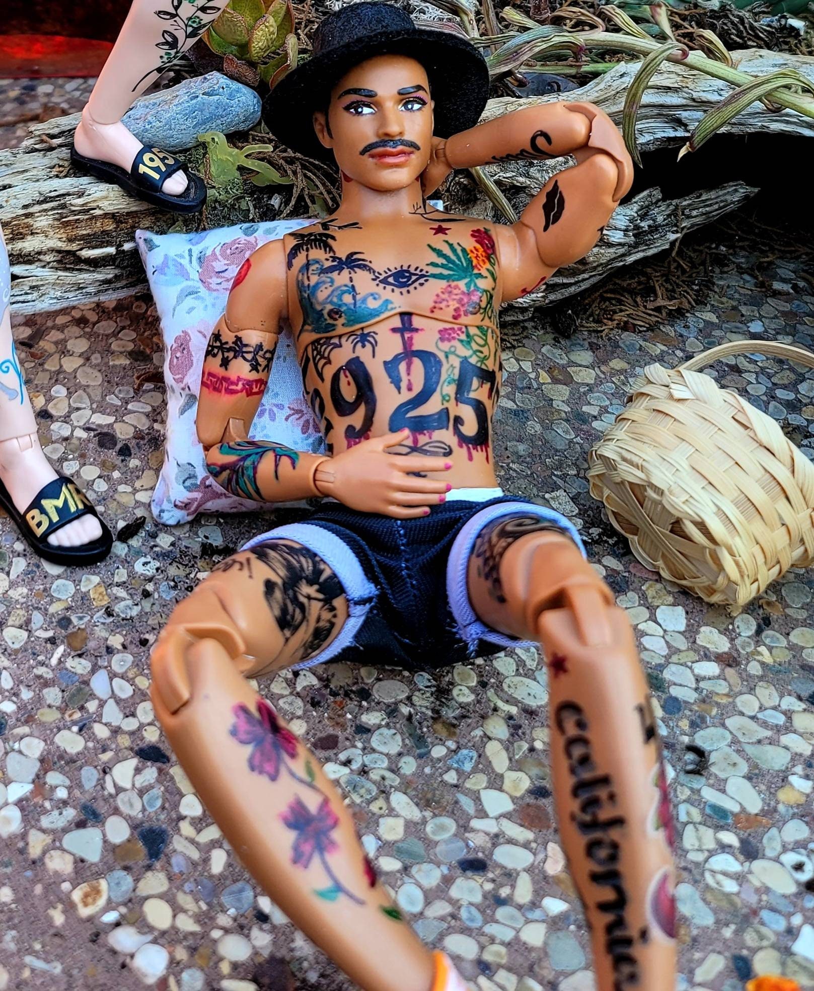 Ken doll with tattoos best sale