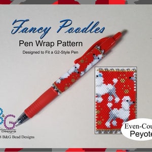 FANCY POODLES ペヨーテペンラップパターン