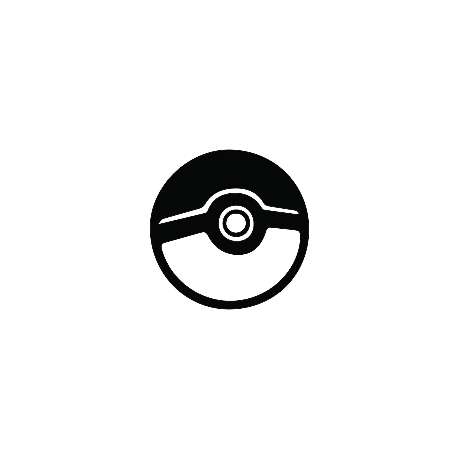 Pokeball Vector, Clipart, Silhouette, Cricut, Dxf, Ai, Svg, Eps Etsy