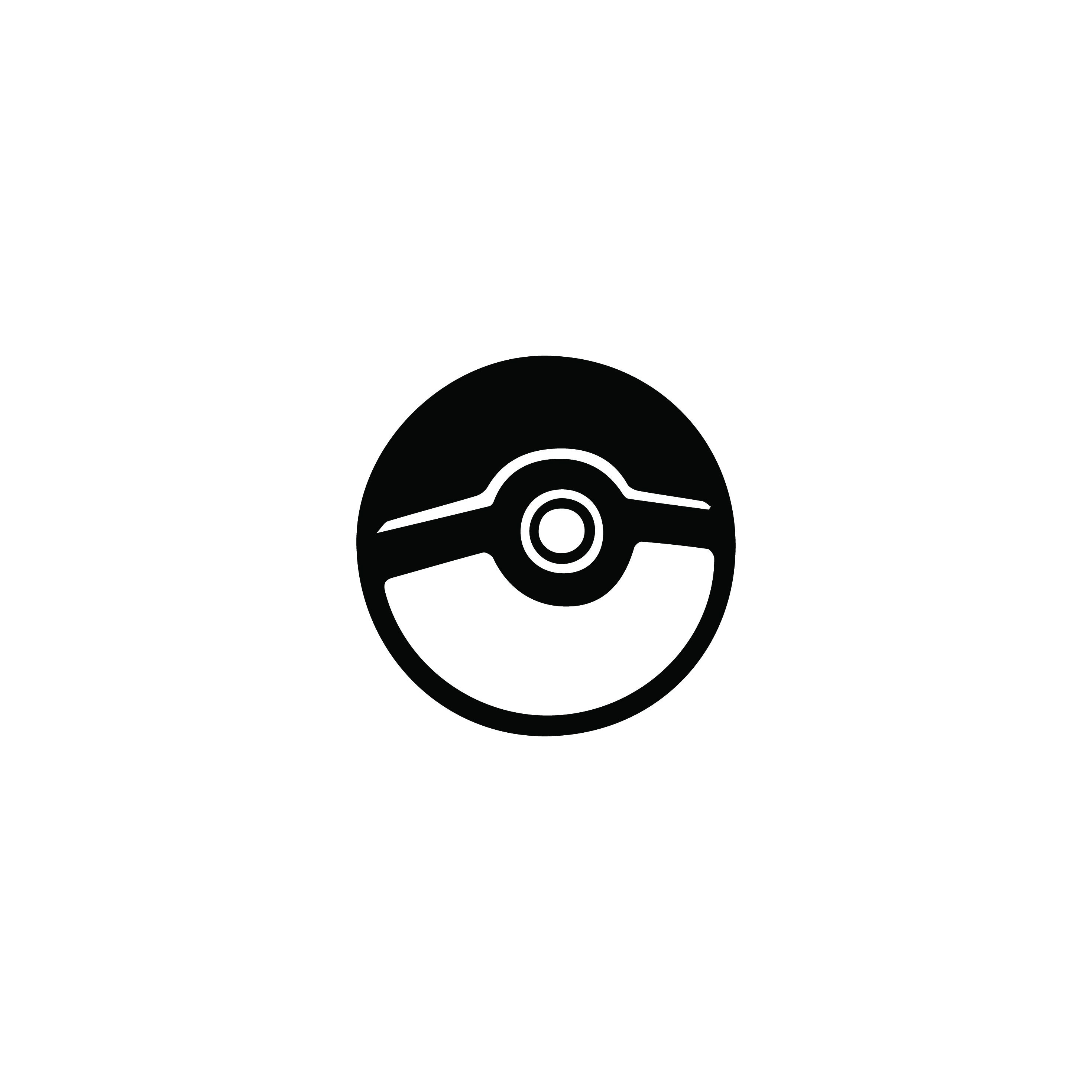 Pokeball Pokemon Vector SVG Icon - SVG Repo