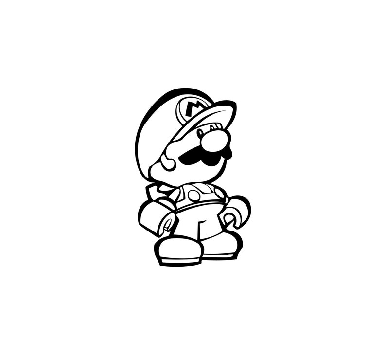 Free Free 173 Silhouette Super Mario Svg Free SVG PNG EPS DXF File