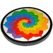 lovedayc reviewed Rainbow Spiral Flower Childrens Wooden Mosaic Puzzle - Waldorf Puzzle