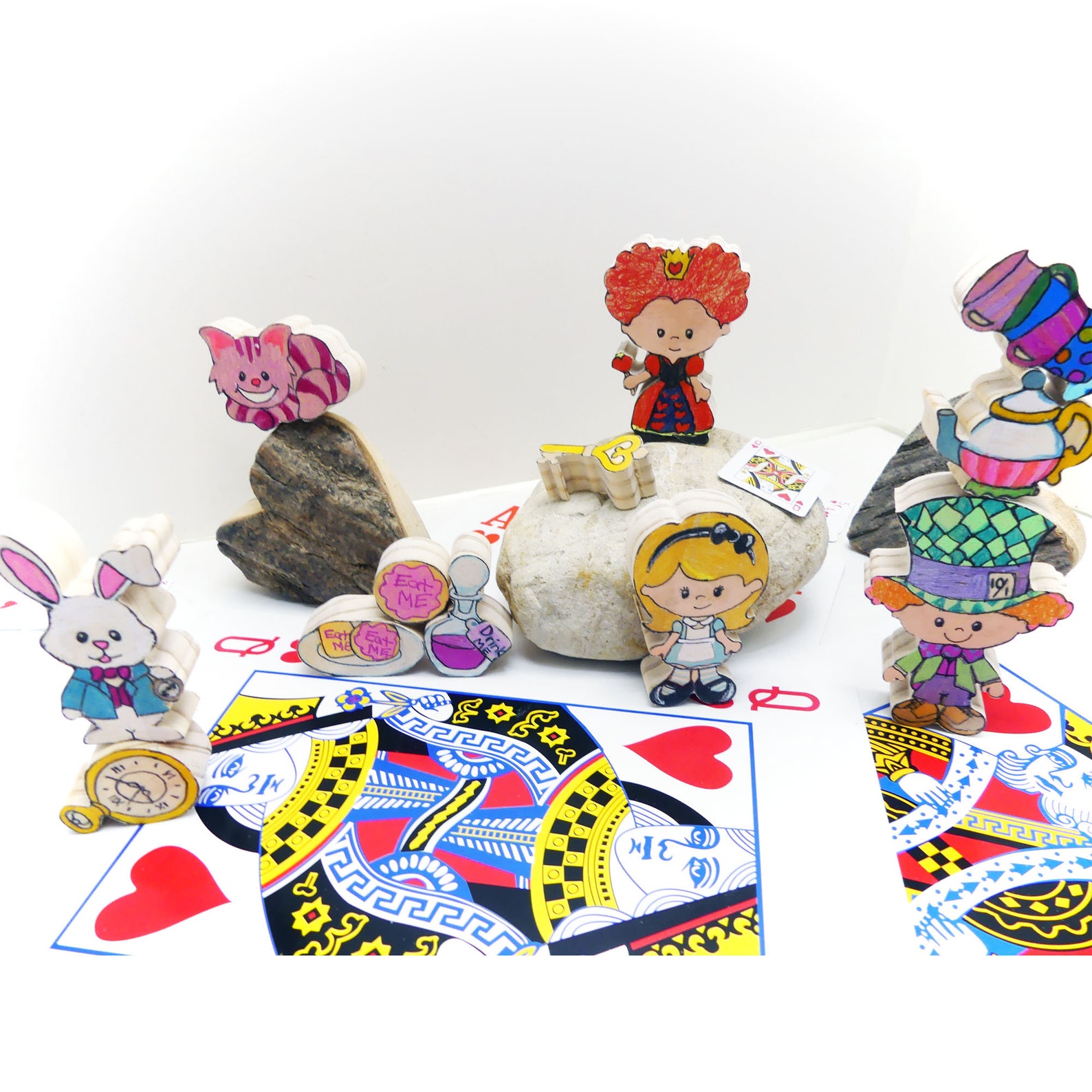 disney alice in wonderland playset
