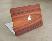 Wood MacBook Skin Real Rosewood Cover Decal Case for Apple MacBook Pro Air 11  12 13 15