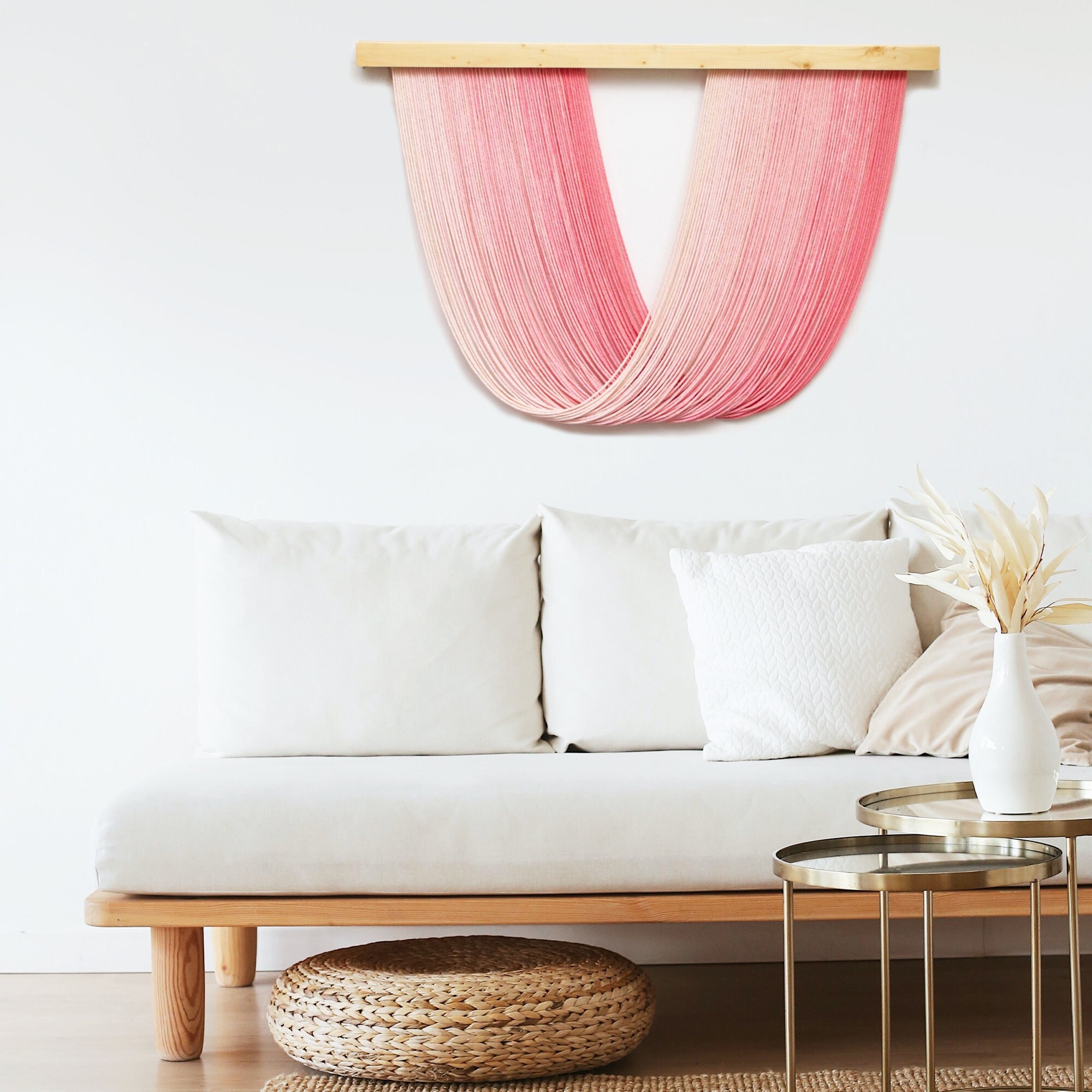 Accrochage Mural En Macramé
