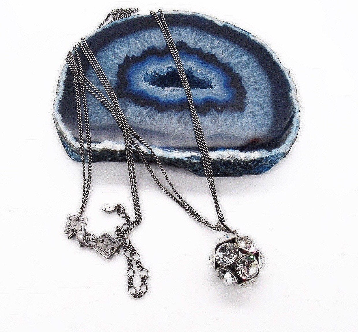 Konplott by Miranda Konstantinidou vintage retired long silver