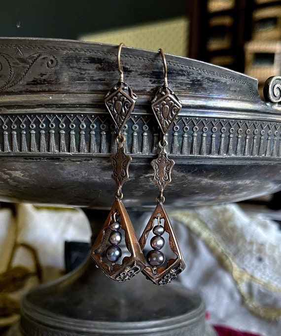 Rare antique Victorian European 835 silver Pinchbe