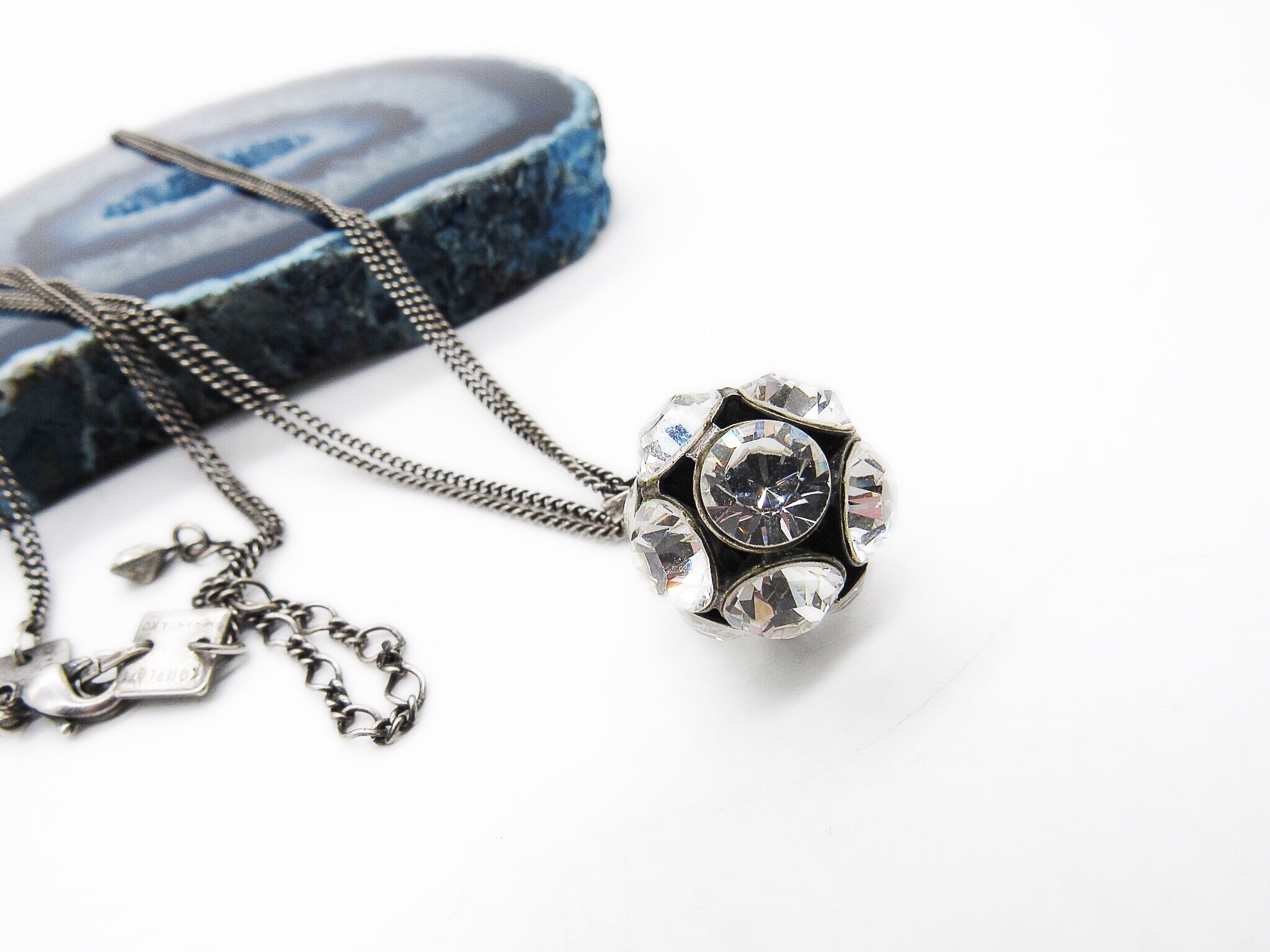 Konplott by Miranda Konstantinidou vintage retired long silver