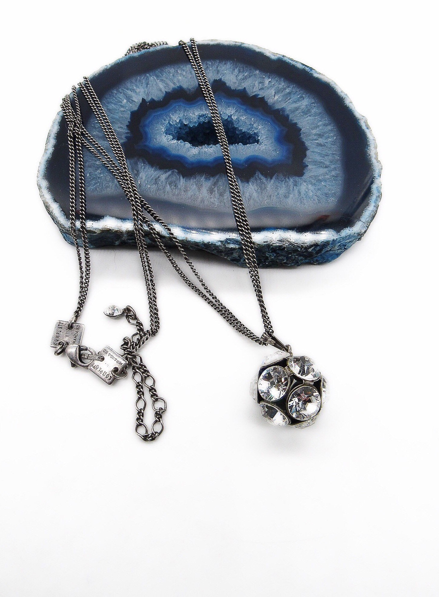 konplott by miranda ネックレス Konplott by Miranda Konstantinidou vintage retired long silver