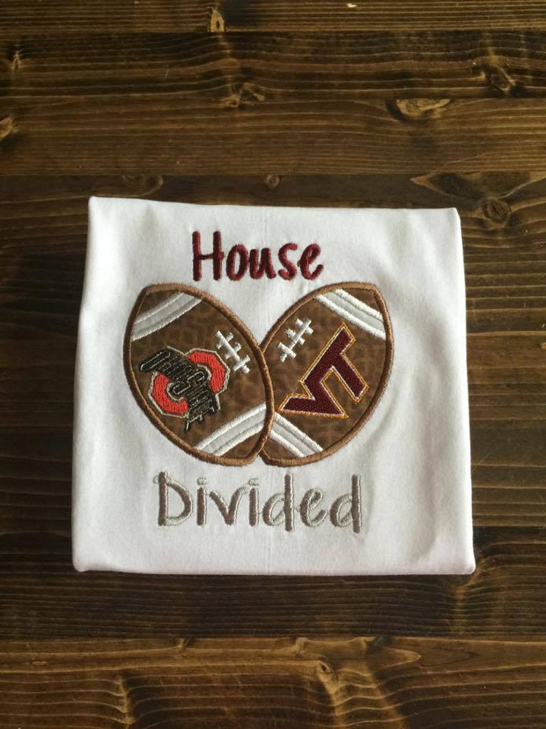 house divided football shirt