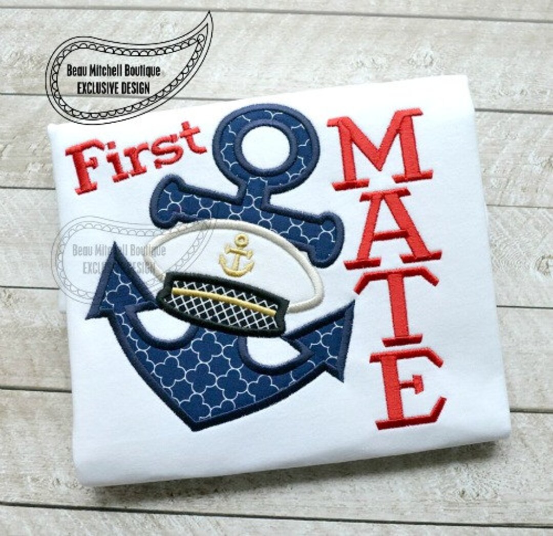 First Mate Ship/sea/lake/river/boat Etsy