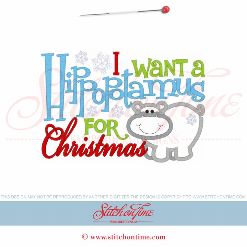 I want a Hippopolamus for Christmas