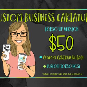 Custom made Business Cartoon Caricature