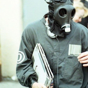 Slipknot Gas Mask | Sid Wilson Cosplay | Self-Titled Era | Concert & Stage Wear | Horror Metal Costume | Authentic Israeli Mask