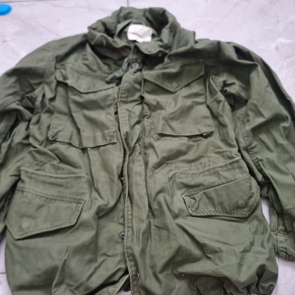 M65 US ARMY Large Regular Jacket Parka Vietnam Era  Alpha Industries  Free Shipping #62