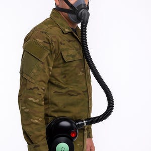 Onyx 45 Tactical Gas Mask Blower | 45LPM PAPR Air Supply | NATO 40mm | CBRN Respirator Accessory | Free Shipping