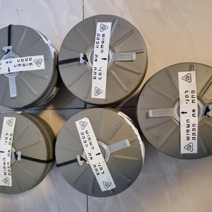 Israeli Army Gas Mask M80 Premium Filters LOT OF 5