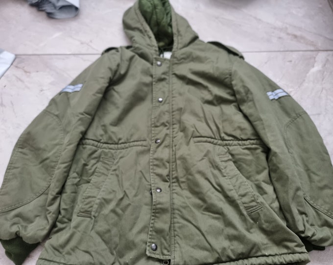 Genuine Israel Israeli Army IDF Jacket Parka Dubon Jacket With Insignia