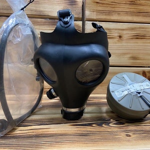 Combo Pack - Gas Mask + NBC Filter + Hydration Tube | Free Shipping