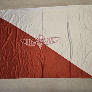 HUGE IDF Paratroopers Battle Flag | Israeli Army  Emblem Banner 140×98cm B165