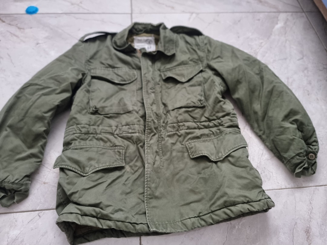 Genuine Israel Israeli Army IDF Jacket Parka Paratroopers Etsy