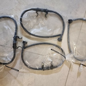 Israeli Gas Mask Drinking Tubes Piss Play Pissplay - Lot Of 4 FREE SHIPPING
