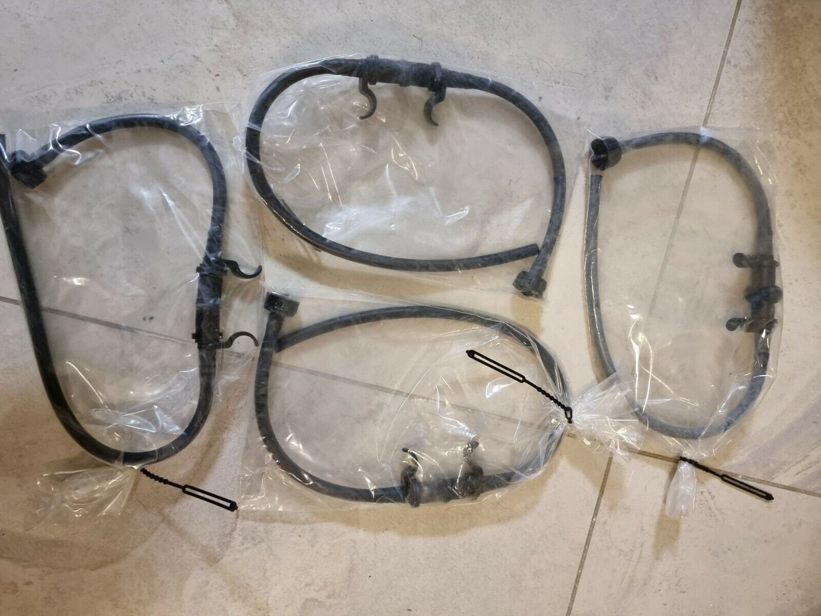 Israeli Gas Mask Drinking Tubes Piss Play Pissplay - Lot Of 4 FREE SHIPPING
