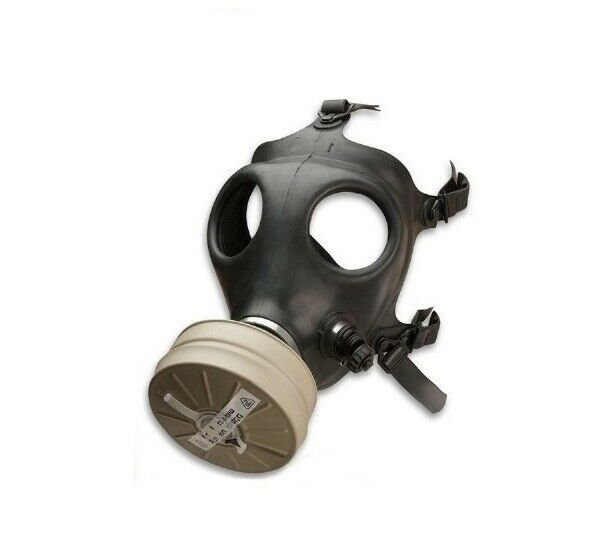 ISRAELI GAS MASK FREE Shipping w/ Drinking Straw & Filter- NEW ADULT SIZE 