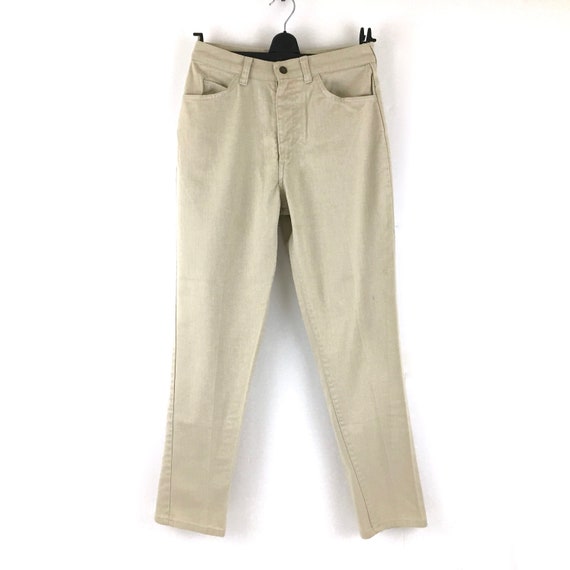 High Waist Khaki Tan Jeans BIG 