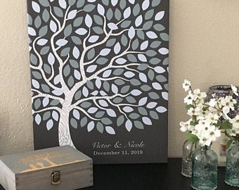 Alternative Guest Book Tree Wedding Guest Book Ideas Alternative Wedding Guestbook Alternative Guestbook Canvas Modern Wedding Guestbook