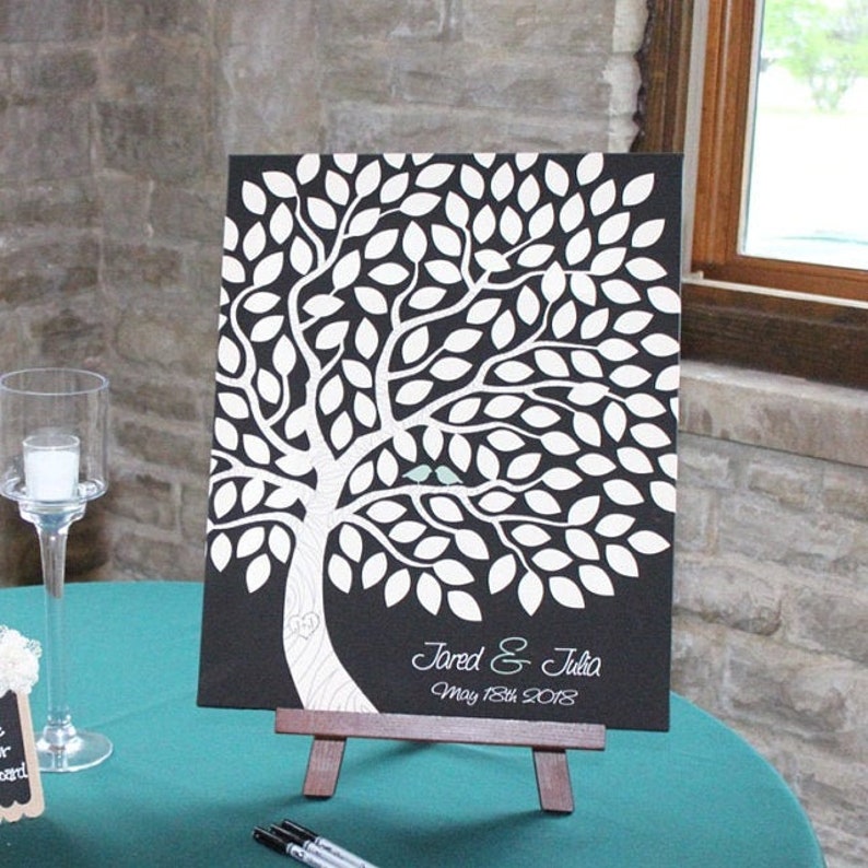 Rustic Wedding Guest Book Alternative Custom Guest Book Wedding Tree Guest Book Wedding Guestbook Alternative Wedding Guest Book 