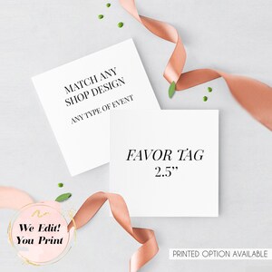 Etykiety na upominki DIY, Tylko plik cyfrowy (Drukujesz) Etykiety z podziękowaniami, Etykiety na prezenty, Etykiety na upominki, Dopasowane do każdej z naszych kolekcji