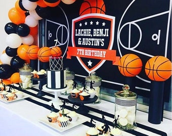 Basketball birthday party, Basketball photo booth frame, Basketball baby  shower