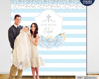 Baptism Backdrop Etsy