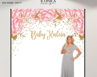 Baby Shower Backdrop Etsy