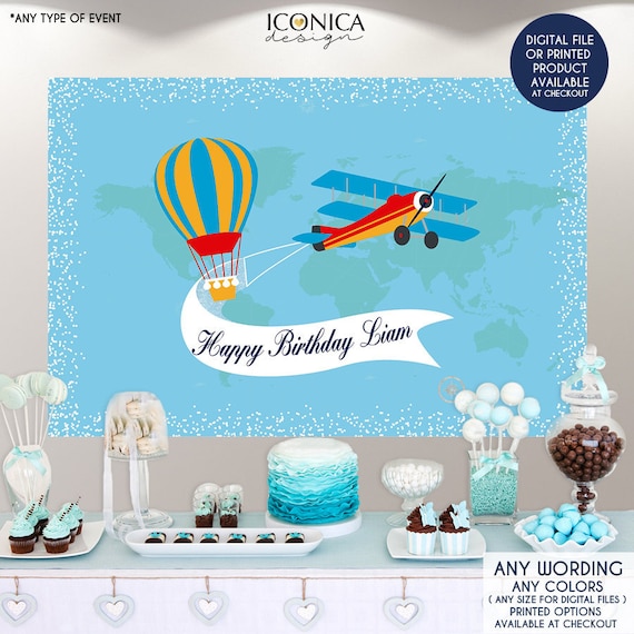 Balloon Background For Birthday Boy