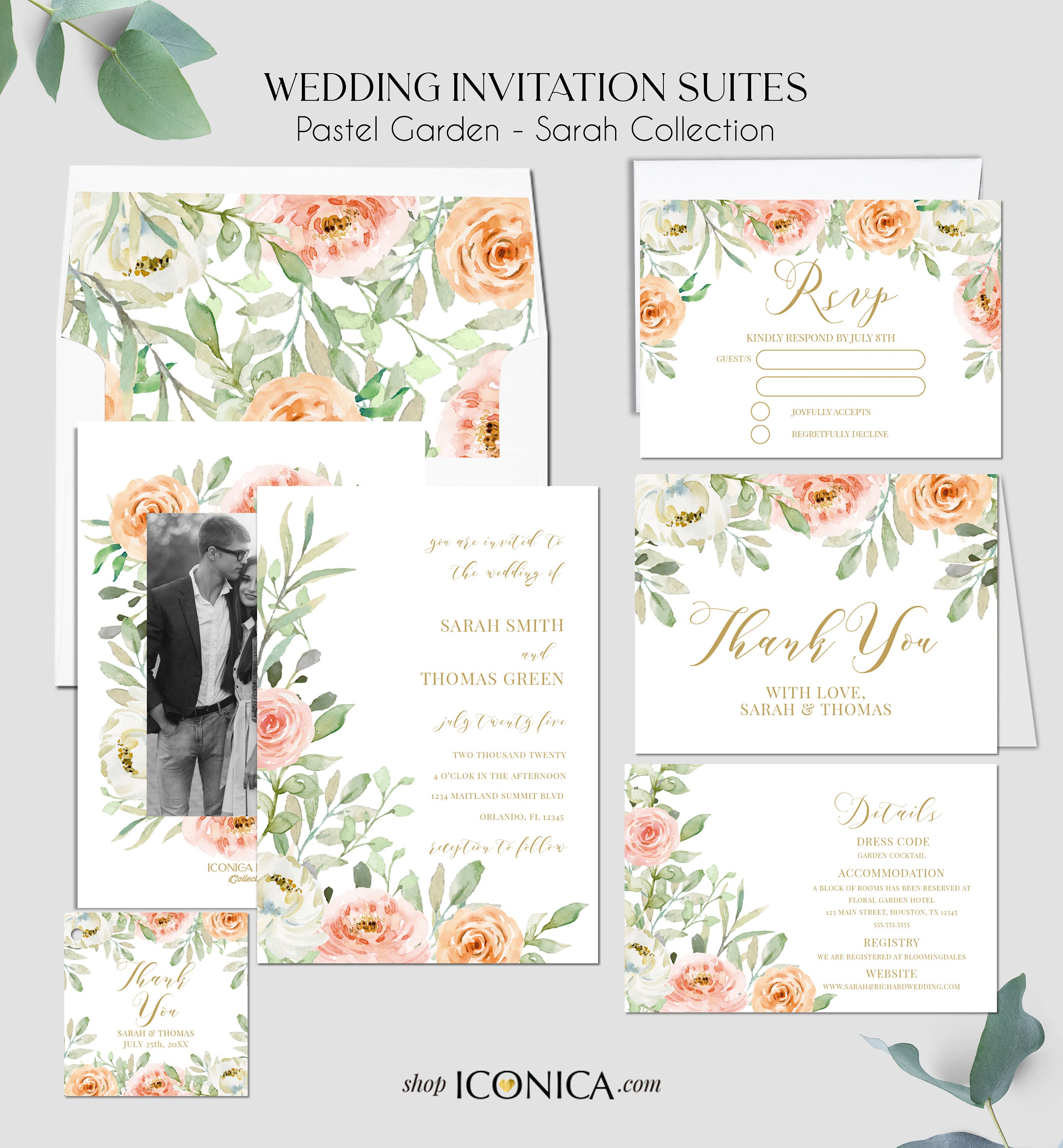 Fondo de boda para recepción, fondo con flores de color melocotón rosa,  fondo personalizado para despedida de soltera, fotomatón floral {Colección  Sarah} - Etsy México, image size:2778x3000