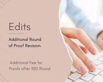 Additional Proof Revision | Basic Edits Add-On