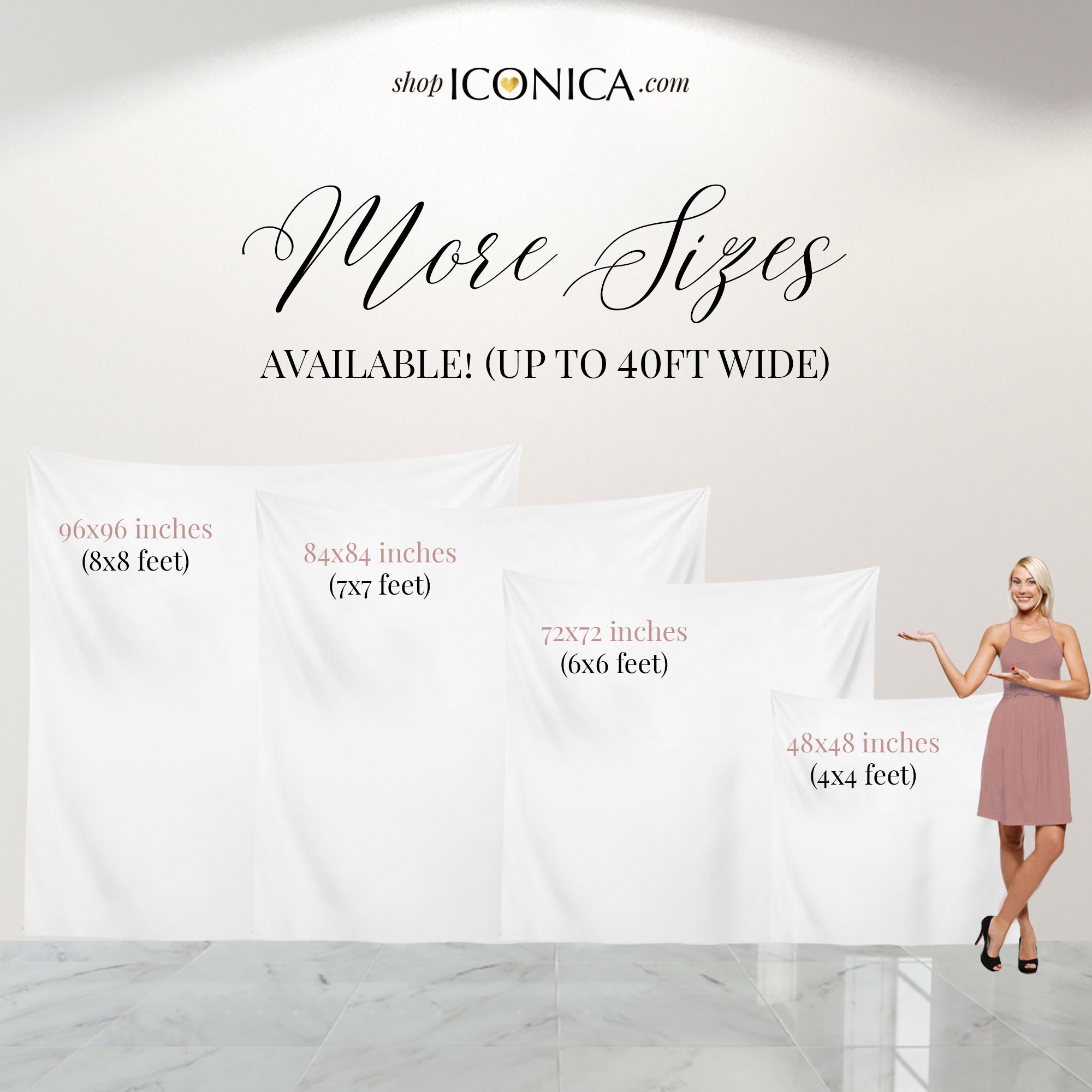 Ice cream Party Backdrop