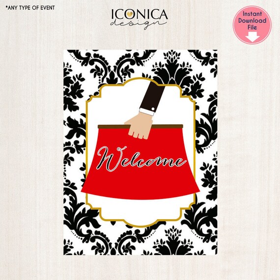 Flamenco Party Welcome Sign Welcome Sign Flamenco Themed Party