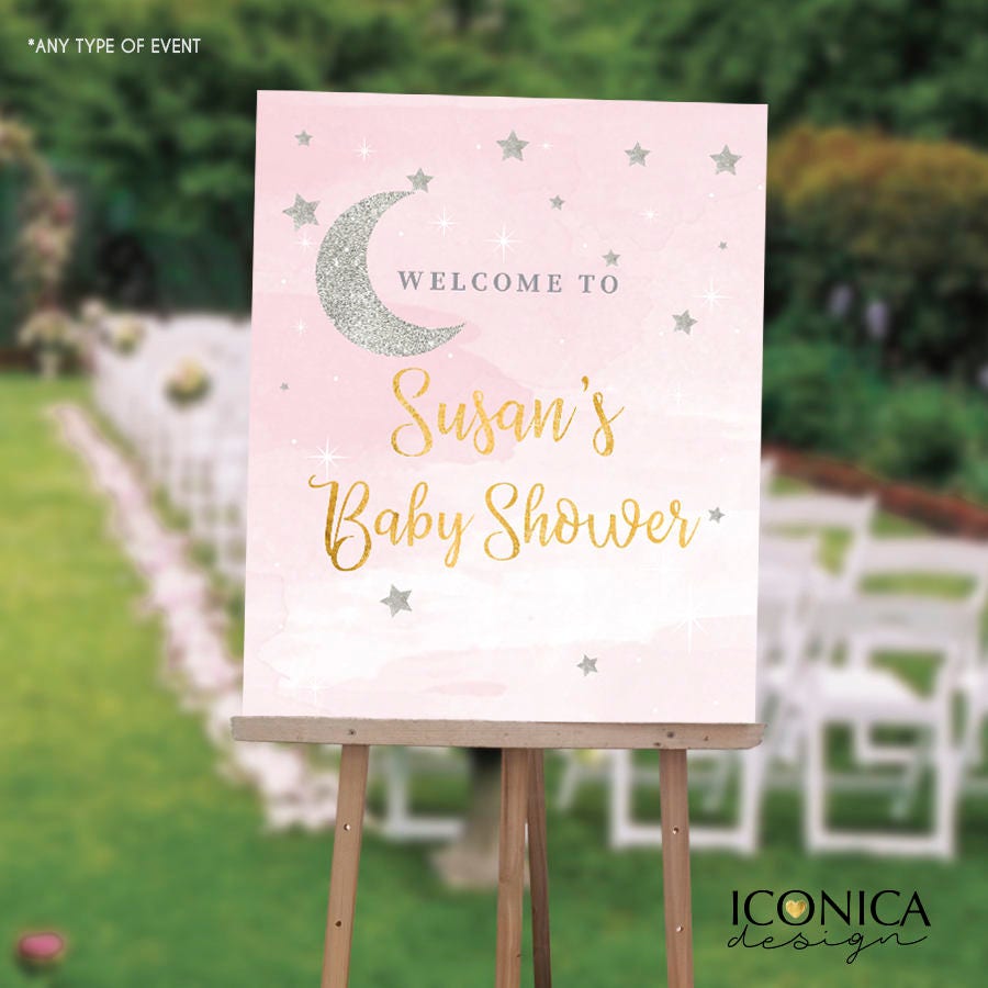 twinkle twinkle little star welcome sign