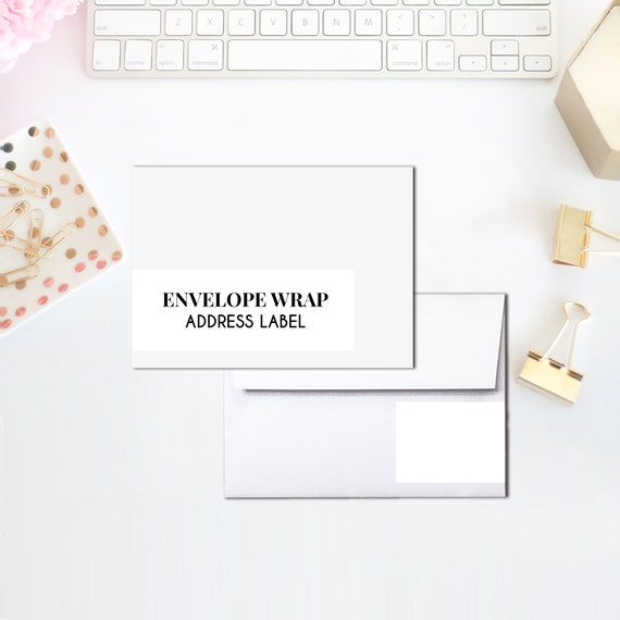 Envelope Wraps Return Labels A La Carte Single Party Item Of