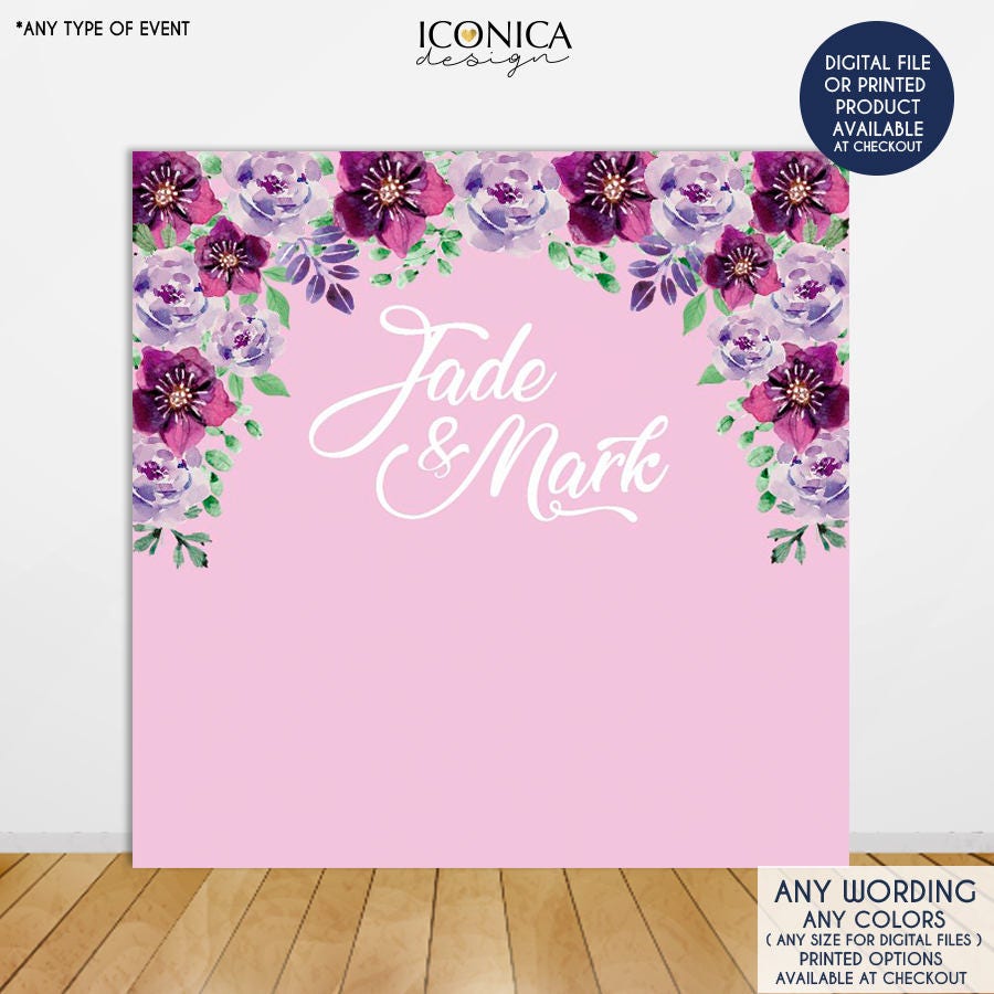 Simple Engagement Backdrop Ideas 20 Ideas To Make Floral Backdrop